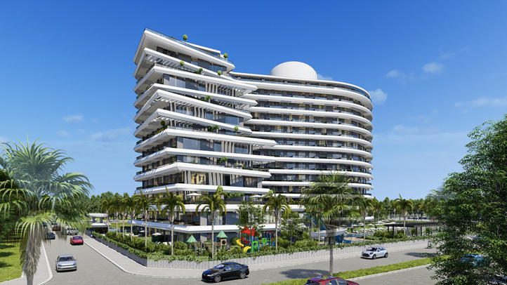 New off-plan project in Antalya
